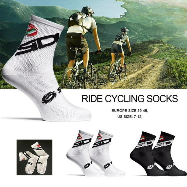 Breathable Socks White Black Bikes Road Outdoor Men Socks Cycling New Sports